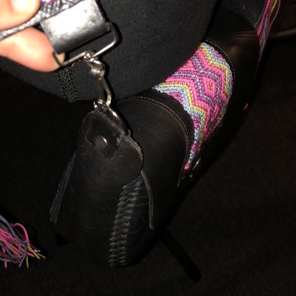 Handmade leather festival bag - Picture 8 of 15